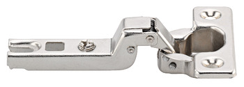Concealed hinge, Häfele Metalla Mini A 95°, half overlay mounting/twin mounting