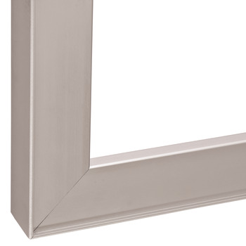 Aluminium glass frame profile, 26 x 14 mm, with reduced frame, glass thickness 4 mm