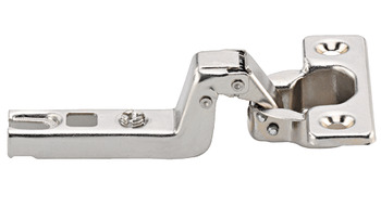 Concealed hinge, Häfele Metalla Mini A 95°, inset mounting
