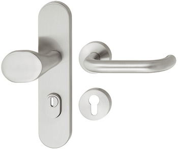 Combi security fitting, Stainless steel, Startec, SDH 3102 impact resistance category 1