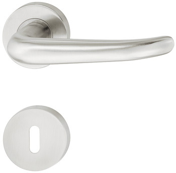 Door handle set, Stainless steel, Startec, model LDH 2176