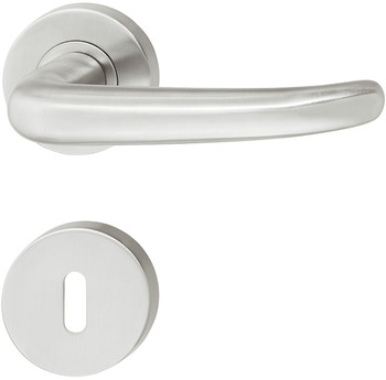 Door handle set, Stainless steel, Startec, PDH3104-E
