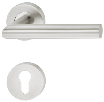 Door handle set, Stainless steel, Startec, model PDH4171, grade 4
