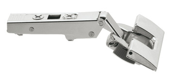 Concealed hinge, Clip Top 120°, full overlay mounting, with or without automatic closing spring