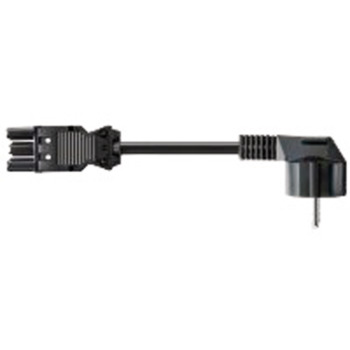 Mains lead, with Schuko safety angled plug and GST18