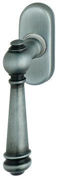 Window handle, Scheitter 826 steel/brass