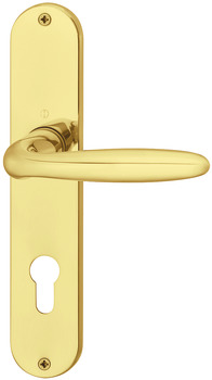 Door handle set, brass, Hoppe, Verona M151/302