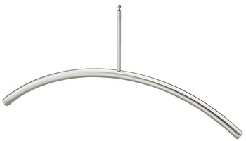 Coat hangers, Stainless steel, satin brushed, quality 1.4305