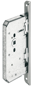 Mortice shoot bolt panic lock, stainless steel/steel, BMH, 1130