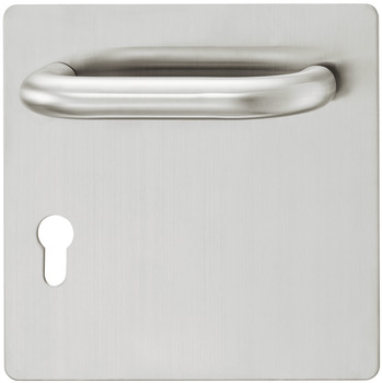 Door Handle Sets, Stainless steel, Startec, PDH4102, Square backplate