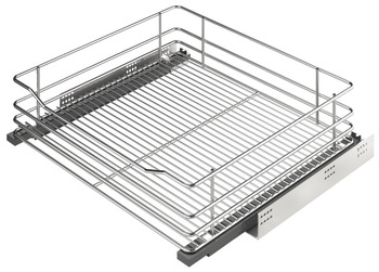Base unit internal drawer box with railing, Häfele, with pull out wire shelf