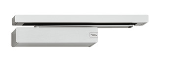 Overhead door closer, Dorma TS 98 XEA, With guide rail and electromechanical hold­open function, EN 1–6