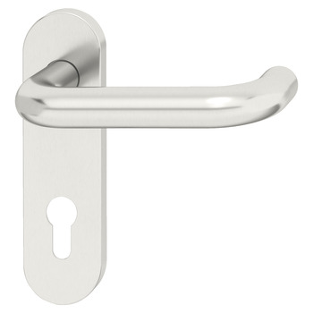 Door handle set, Stainless steel, model PDH5102