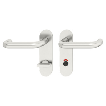 Door handle set, Stainless steel, model PDH5102