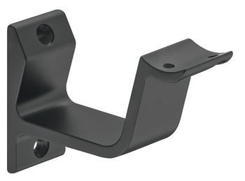 Handrail bracket, with curved support