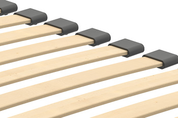 Resilient wooden slats and pockets, for Häfele Teleletto foldaway bed fitting