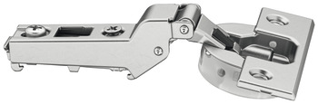 Concealed hinge, Häfele Metalla 510 SM 105°, half overlay mounting/twin mounting