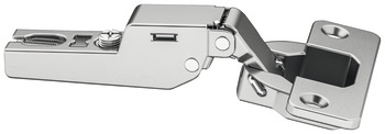 Concealed hinge, Häfele Metalla 110 A 105°, half overlay mounting/twin mounting
