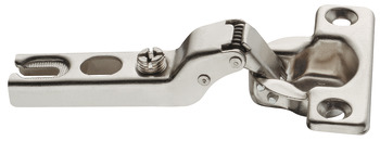 Concealed hinge, Häfele Metalla 100 Mini A 95°, half overlay mounting/twin mounting