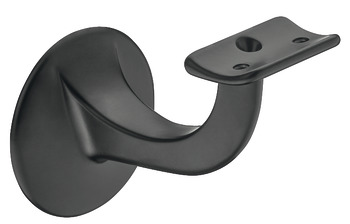 Handrail bracket, with curved support