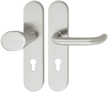 Security door handles, Stainless steel, Startec, SDH 1102-E impact resistance category 1