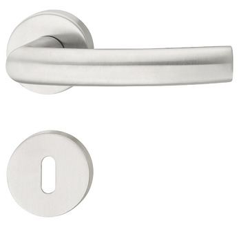Door handle set, Stainless steel, Startec, PDH3112-E