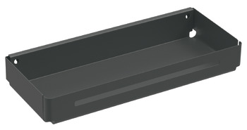Single shelf, for screw fixing to side panel or front panel