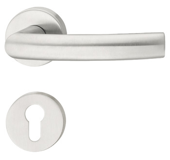 Door handle set, Stainless steel, Startec, PDH3112-E