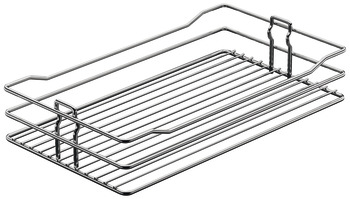 Hanging basket/hook-in shelf, For door front fixing pull out larder unit