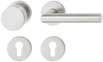 Door handle set, Stainless steel, Startec, PDH3103-E
