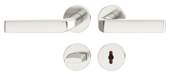 Door handle set, Stainless steel, FSB, ASL<sup>® </sup>model 12 1267