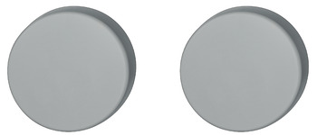 Blank escutcheon, Polyamide matt, Hewi, model 306.23PB BL