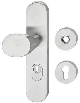 Combi security fitting, Stainless steel, Startec, SDH 310 impact resistance category 1
