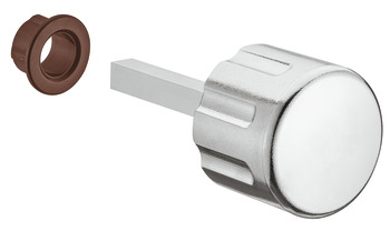 Turn knob, for Push-Lock spring bolt rim lock