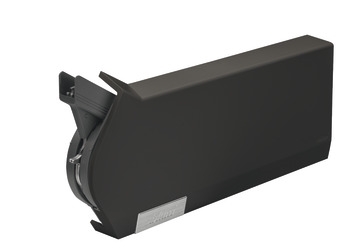 Double flap lift-up fitting, for Aventos HF, for two-piece flaps