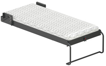 Foldaway bed fitting, Häfele Teleletto Exklusiv