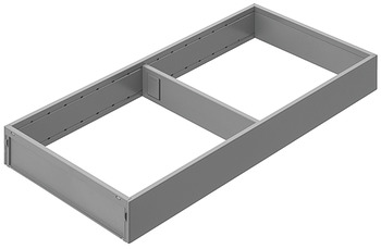 Wide frame, Blum Legrabox Ambia Line steel design