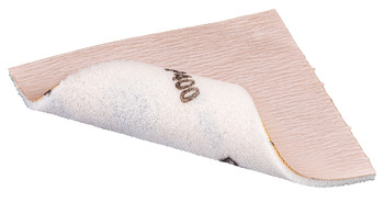 Sandpaper roll, with foam underlay and anti-clogging coating, for lacquers; W x L: 155 mm x 25 m