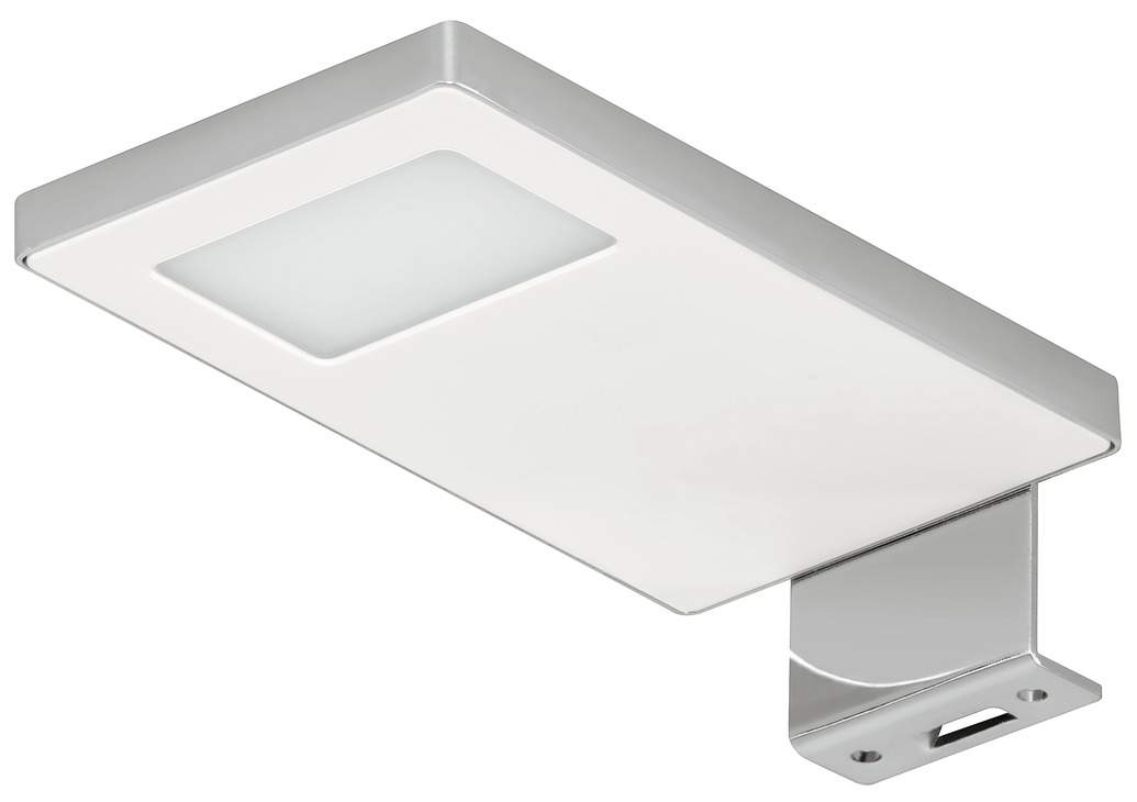 Width 65mm Rated IP44 Loox LED 2033 Cornice Light 12V Surface Mounted Chrome 