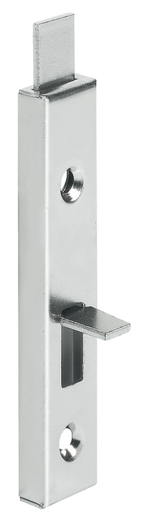 Hafele Furniture Bolt With Straight Slide 70 mm Nickel Plated Lift: 11.5 mm 