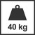 40 kg