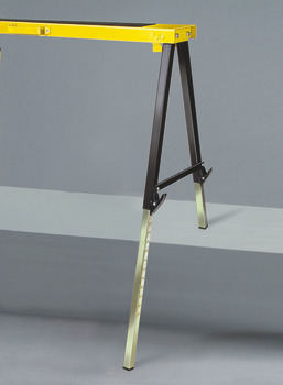 radni stalak, preklopna, s pojedinačno podesivim nogama