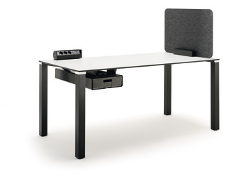 Postolje stola, Komplet Häfele Officys TF241, kutno rješenje pod 90°