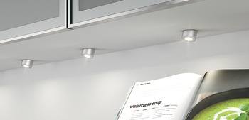 Ugradbena / podgradna svjetiljka, Häfele Loox LED 2022, 12 V, Ø rupe 26 mm 