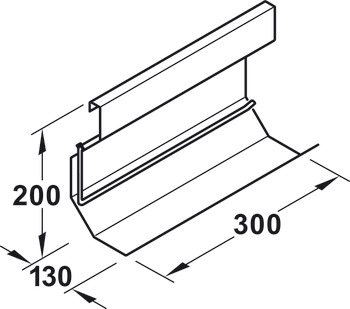 držač papirnih ubrusa, Reling sustav od nehrđajućeg čelika