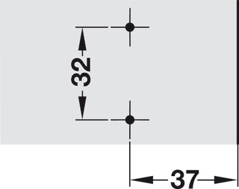 klin kutnika, +5°, 0,8 mm, za podložiti pri primjenama pod kutom