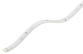 LED silikonska traka, Häfele Loox LED 3017 24 V 3-pol. (univerzalno bijela boja), 72 LEDs/m, 5,5 W/m, IP20