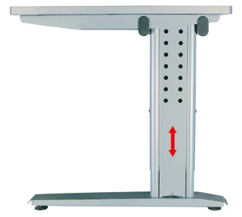 bočna blenda okvira, za sustave postolja za stol Idea C/T i T-flatline