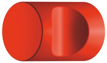Gumb za namještaj, od poliamida, promjer 13, 20 i 23 mm, s ručkicom za namještaj, cilindrična