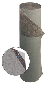 prekrivni filc, s protidrsno folijo; D x Š: 1000 mm x 50 m; 3-slojno; 250 g/m<sup>2</sup>